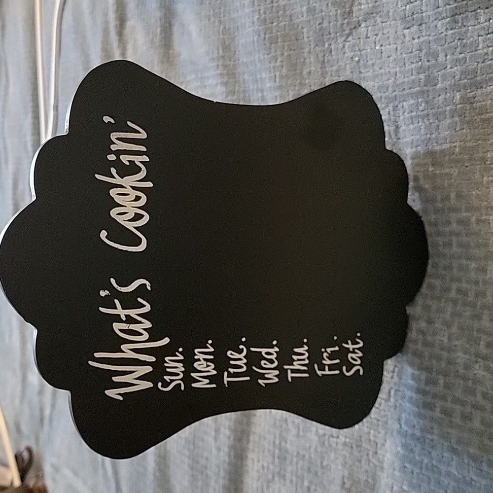 What's Cookin' Menu Sign